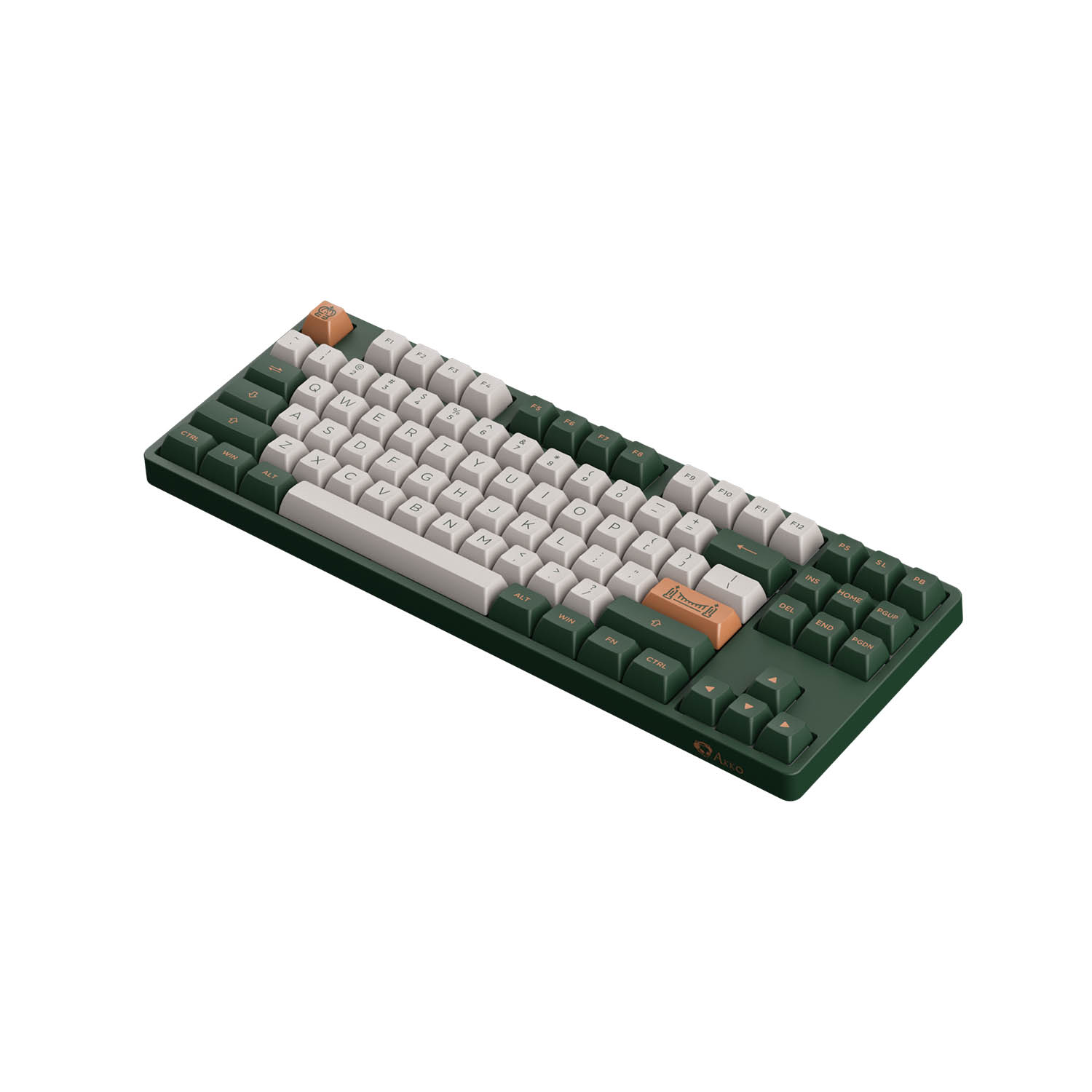Bàn phím cơ Akko 5087B Multi-modes World Tour London (Bluetooth 5.0 / Wireless 2.4Ghz / Hotswap / Foam tiêu âm / TTC switch)