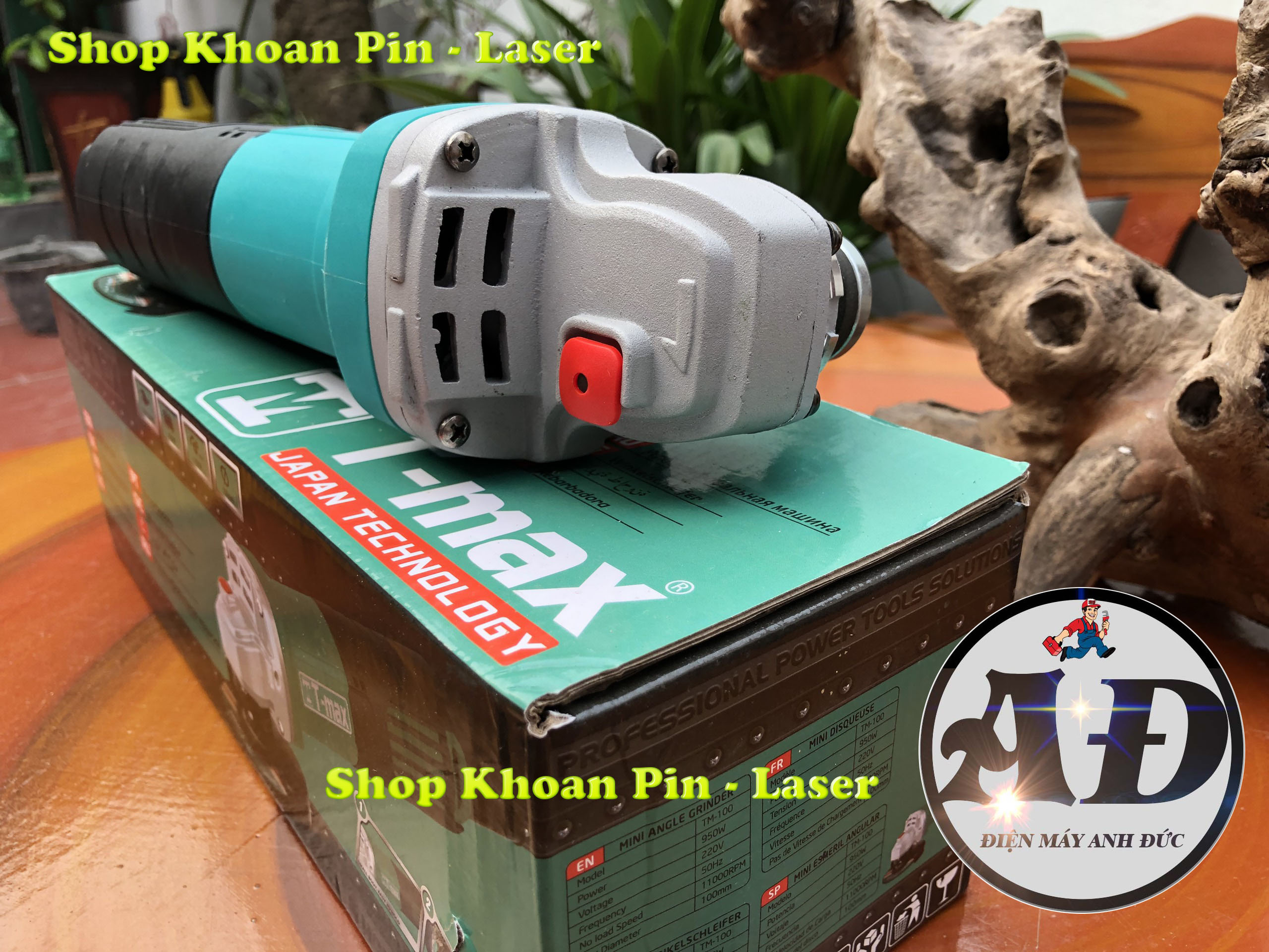 Máy mài góc T-max 950w - Max bền