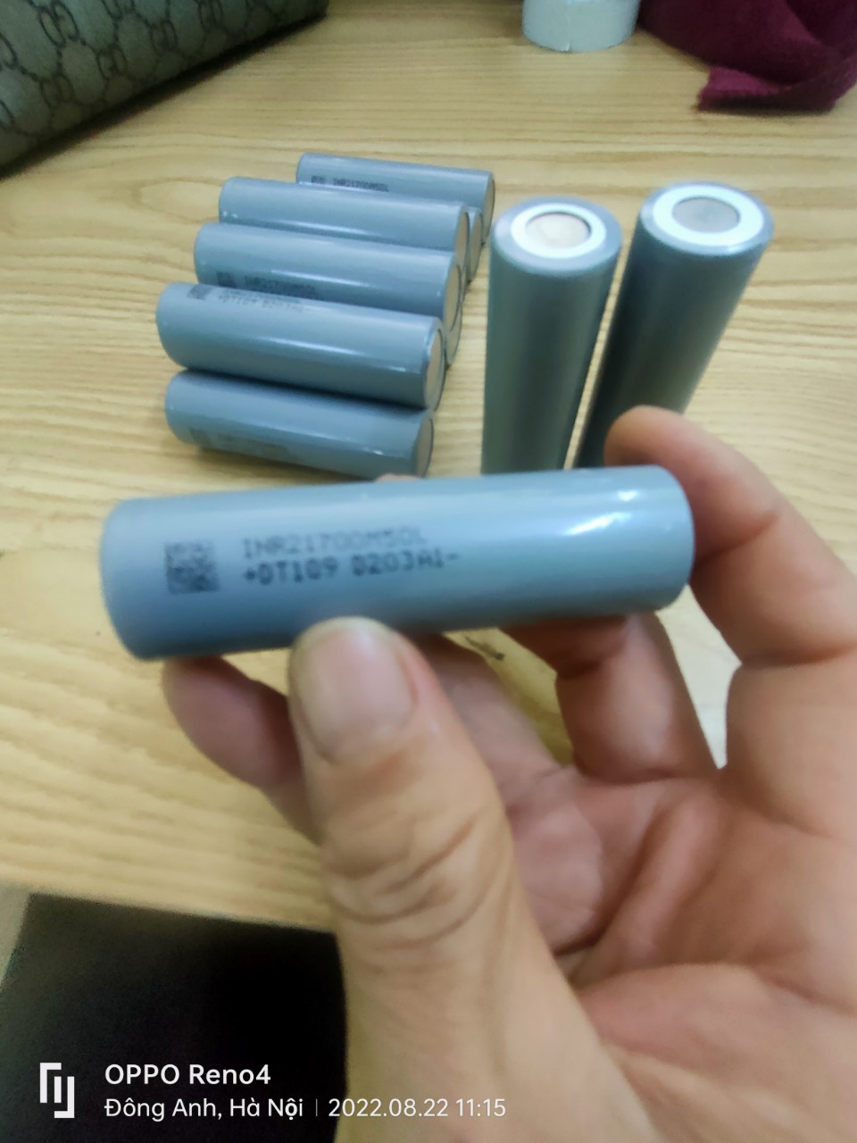 Pin Lithium-ion LG CHEM 21700-3,7V5000mAh