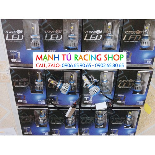 Bống Led turbo t1 gắn các loại xe máy