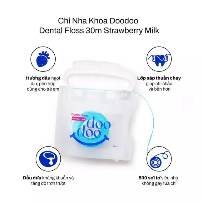 [TƯNG BỪNG ĐẠI LỄ] Chỉ Nha Khoa doodoo Dental Floss 30m