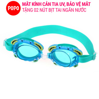 Kính bơi trẻ em, kính bơi cho bé hình cua cản tia UV ,chống tia UV, bảo vệ mắt SPORTY OFFICIAL thumbnail