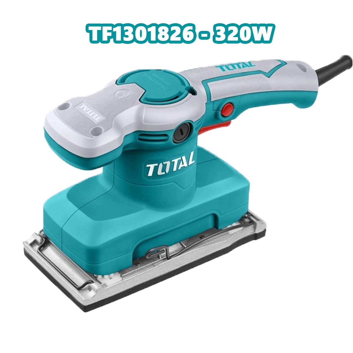 Total 240W-1200W 220V Universal handheld vibration power scrubber square circular rectangle high speed sanding band with accessories
