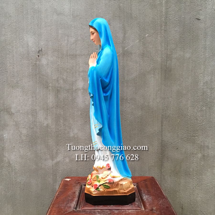 Tượng Đức Mẹ Lộ Đức 50cm