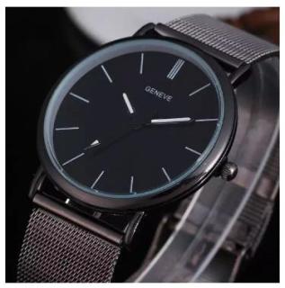 [HCM]Đồng hồ nam dây thép hiện đại loại tốt -450 (Đen) thumbnail