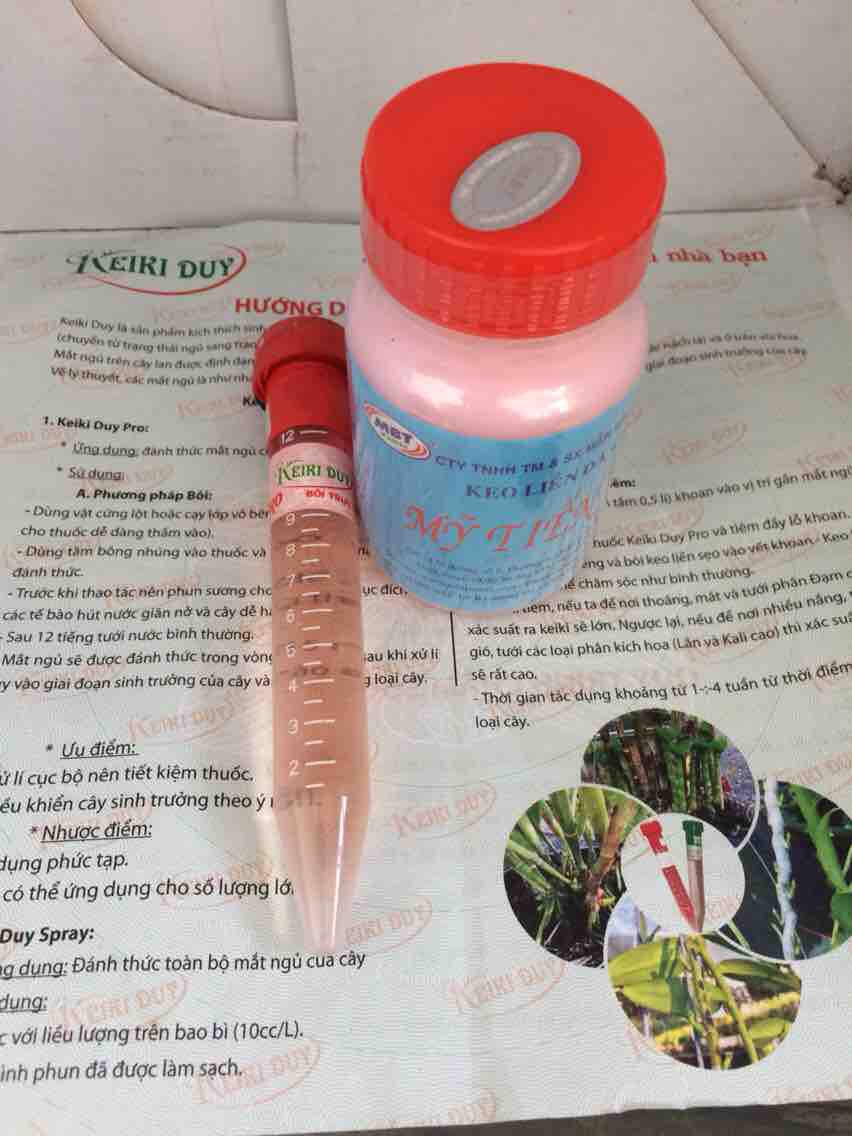 Combo Keiki Duy Pro bôi trực tiếp , Keo liền da cây Mỹ Tiến
