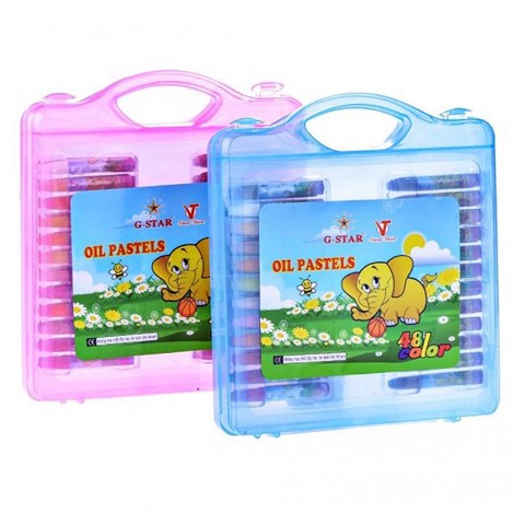 Bút sáp dầu g-star 48 màu hộp nhựa