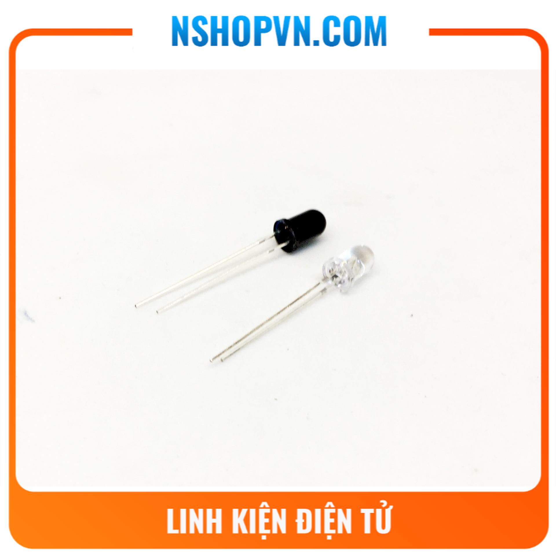 Bộ 5 Cặp led thu phát hồng ngoại 5mm