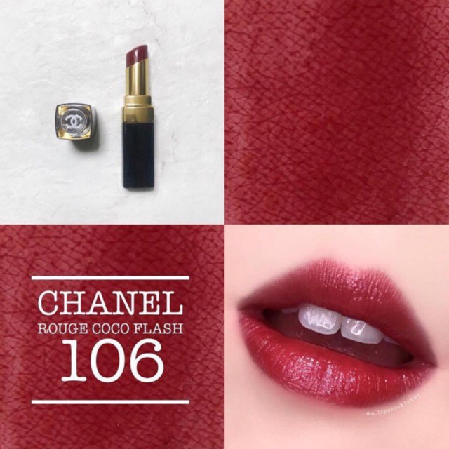 Son Chanel Rouge Coco Flash - Màu 106