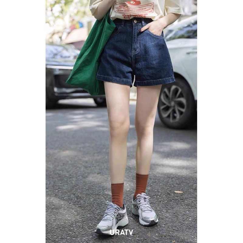 l ẢNH THẬT-CÓ SẴN l Short basic lưng cao co giãn mã Z