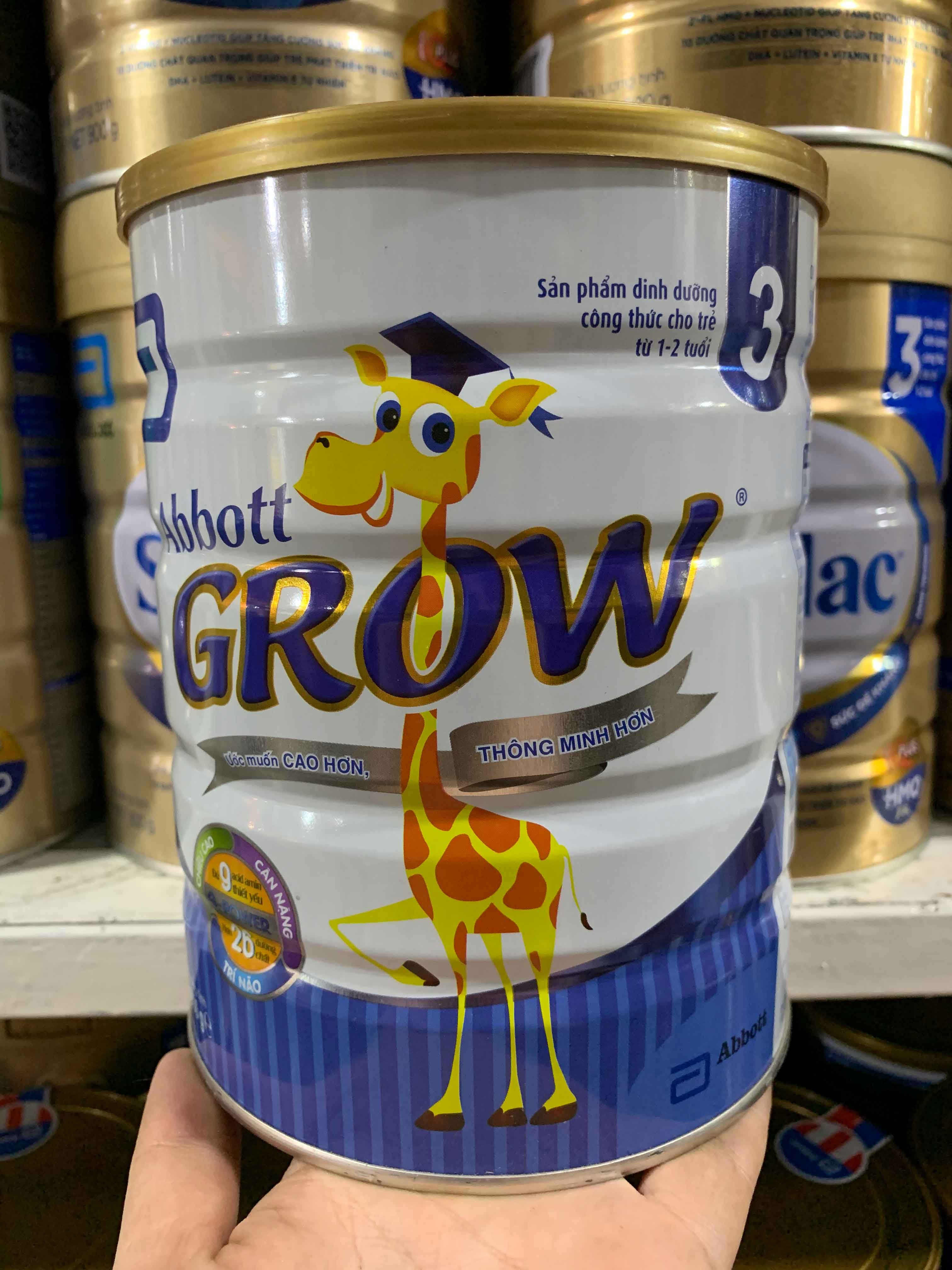 ABBOTT GROW 3 900G (1-2 TUỔI)