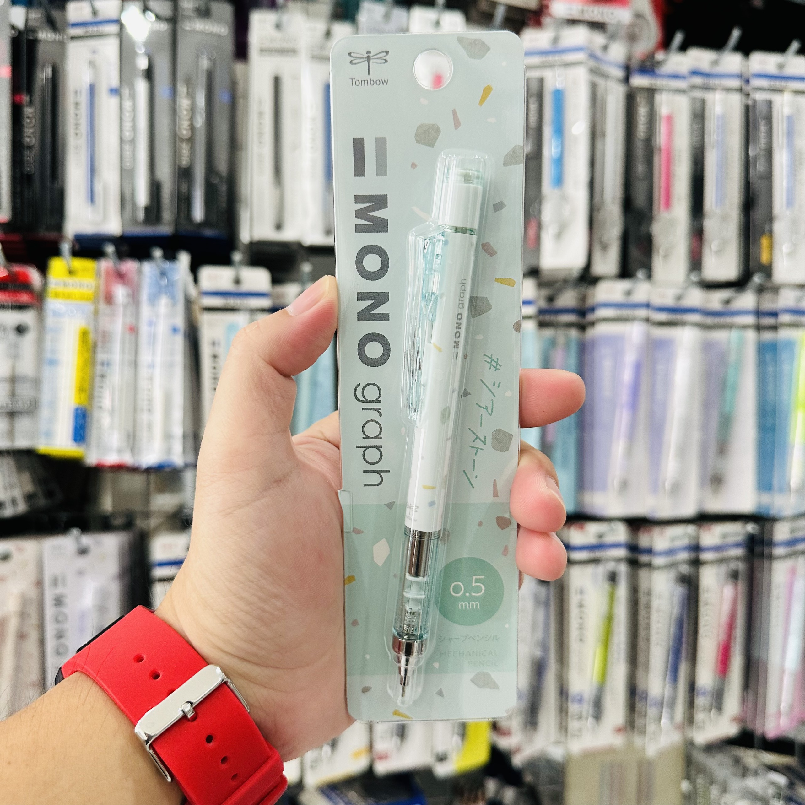 [DA ĐEN] Bút Chì Tombow Mono Graph Terrazzo 2023