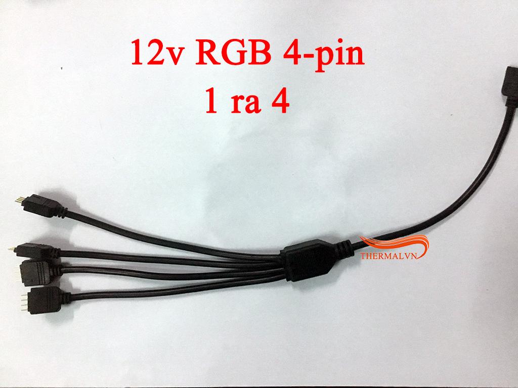 Dây chia RGB 12v 4-pin 1 ra 4 [ThermalVN]