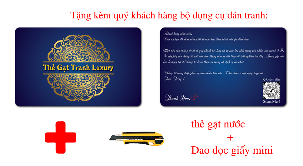 tranh 3d bể cá dán đáy ô cờ