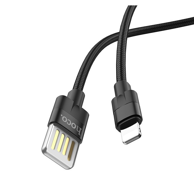 Cáp sạc nhanh iPhone Lightning HOCO U55 dây dù dài 1.2m