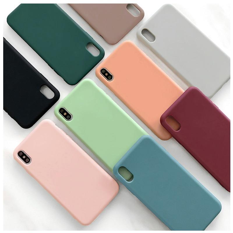 Ốp điện thoại trơn dành cho iphone 5, 5S, iphone 6, iphone 6plus, iphone 6s, iphone 7, iphone 8, iphone 11, iphone XS, iphone XS max