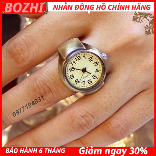 Nhẫn đồng hồ nam nữ mã 002