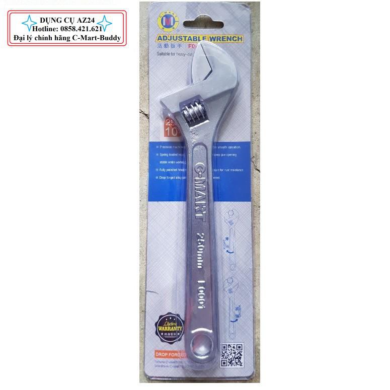 Mỏ lết 250mm/10″ F0001-10 C-MART (Dungcu.az24 chuyên hàng Đài Loan)