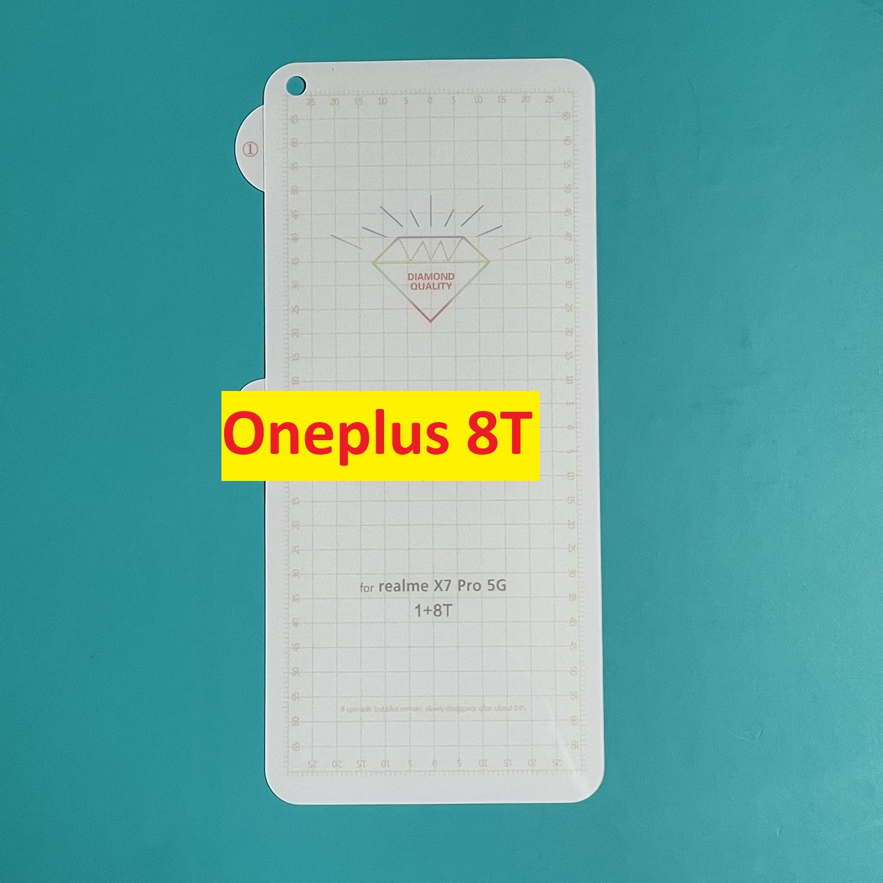 Bộ 2 miếng mặt trước PPF cho Oneplus 8T + tặng gạt dán