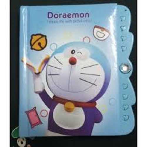 [HCM]Sổ Nhật ký có mật khẩu cho bé hình Doremon