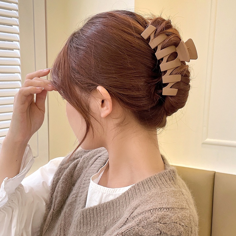 Kẹp Tóc Hình Cá Mập Phong Cách Retro Hàn Quốc Cho Nữ