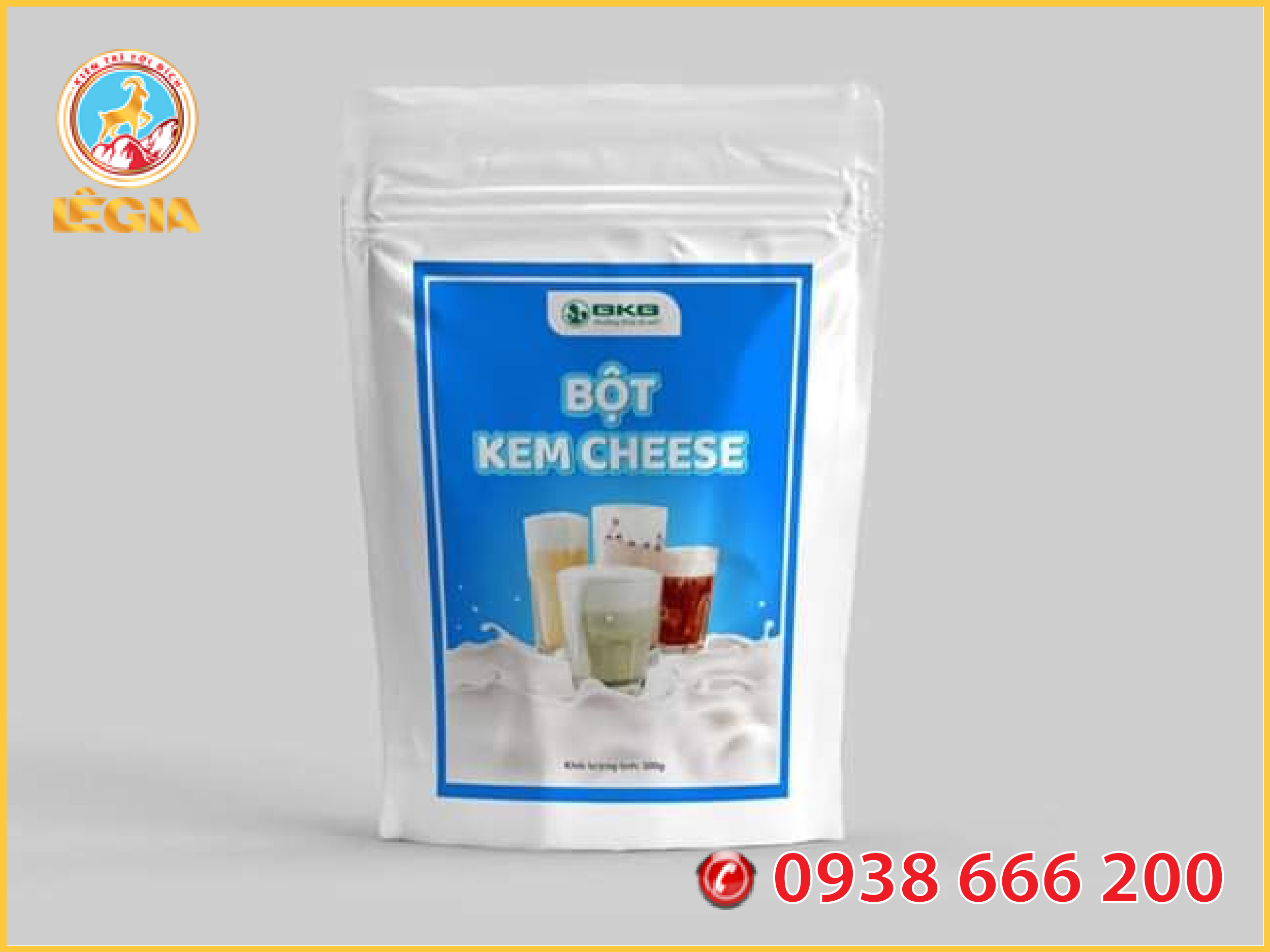 Bột kem cheese BKB gói 500G