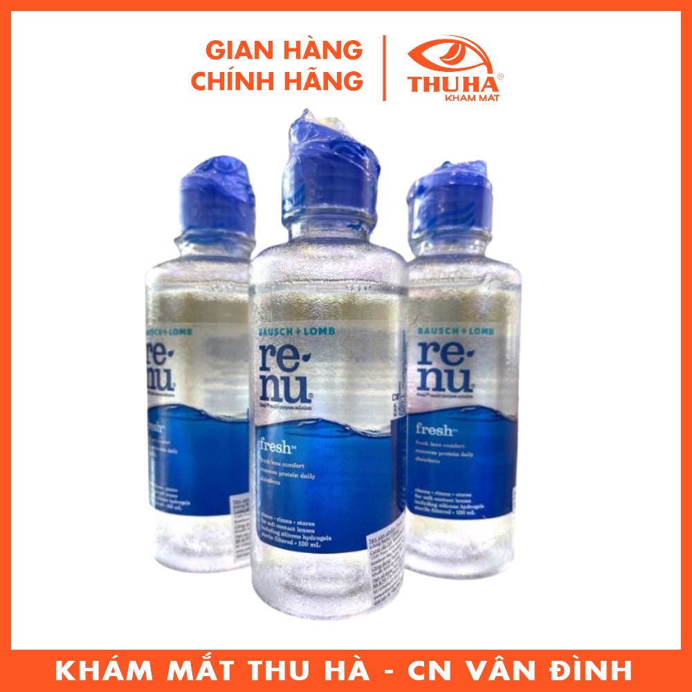 Nước ngâm lens Renu Fresh 120ml