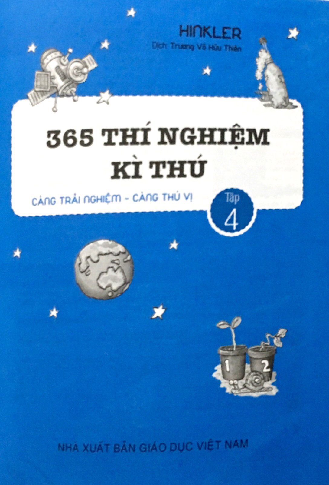Fahasa - 365 Thí Nghiệm Kì Thú - Tập 4