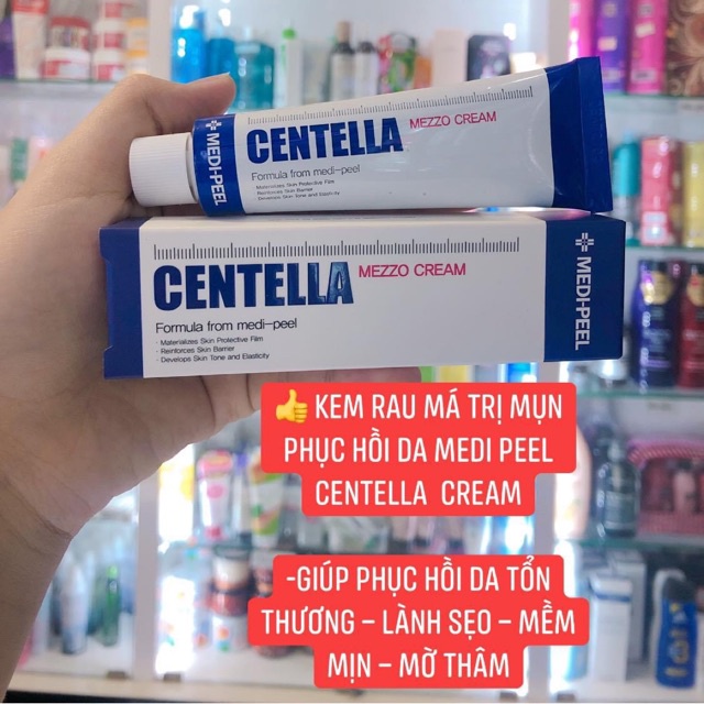 Kem ngừa mụn rau má medi-peel centella mezzo cream - medi peel