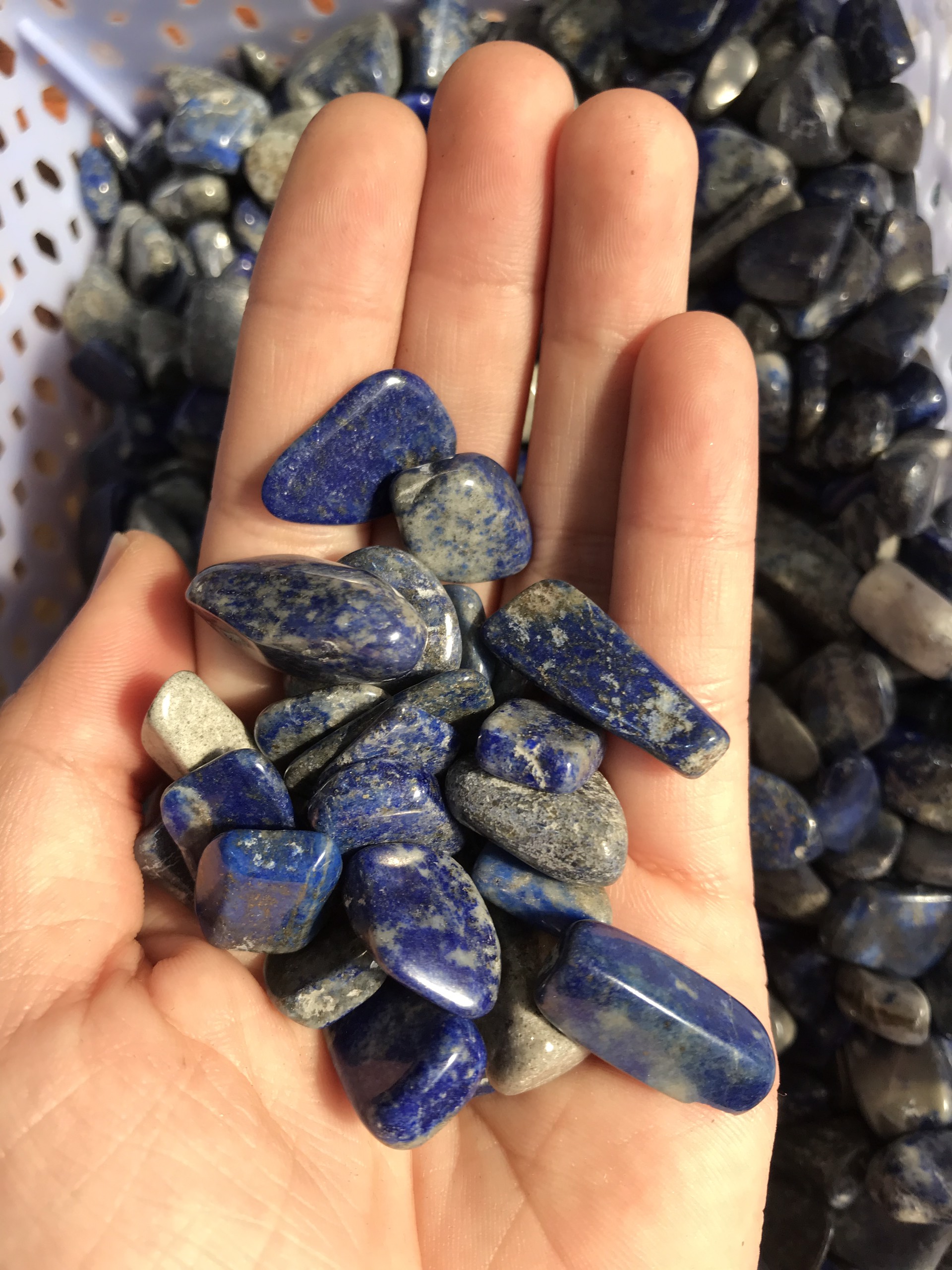 Đá vụn phong thủy Lapis Lazuli - CADA DECOR