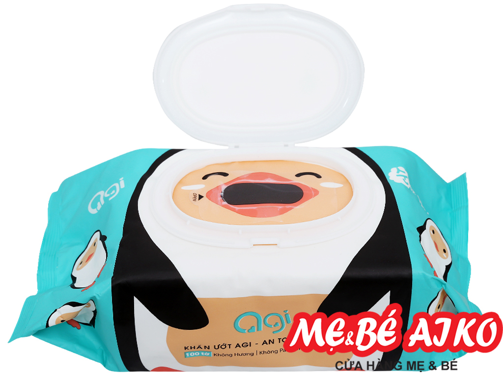[HCM]Combo 3 Gói Khăn Ướt Không Mùi 100 tờ/gói