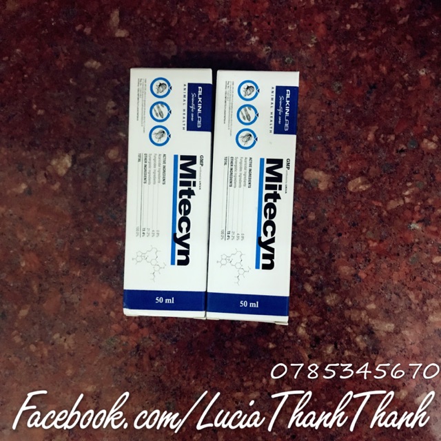 [HCM]Thuốc xịt đặc  ve ghẻ Mitecyn 50ml