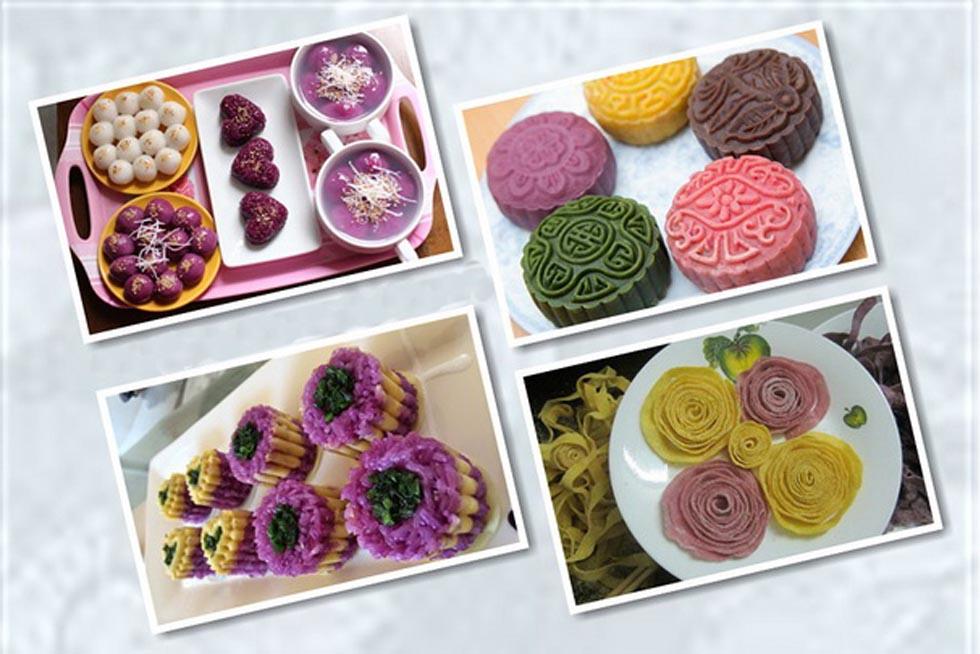 Bột Lá Cẩm Tím Chợ Quê gói 50gr