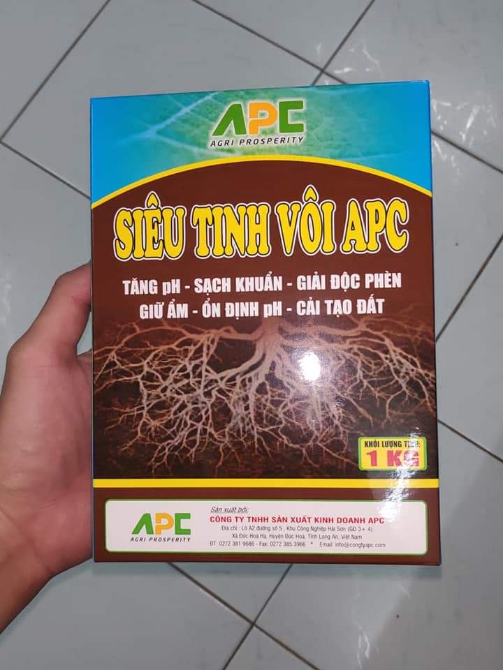 [HCM]Siêu Tinh Vôi APC