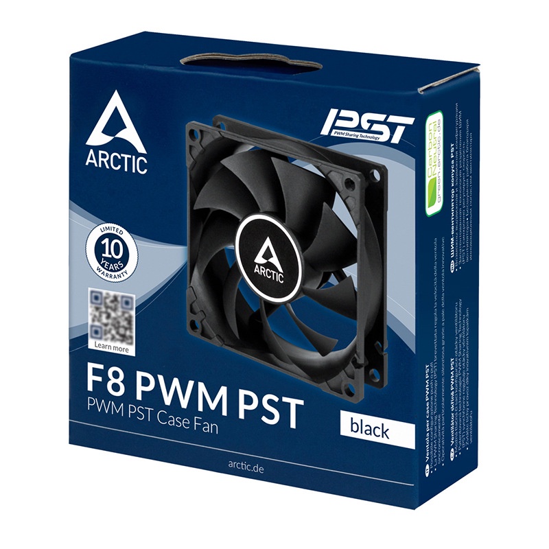 Quạt tản nhiệt arctic f8 pwm pst