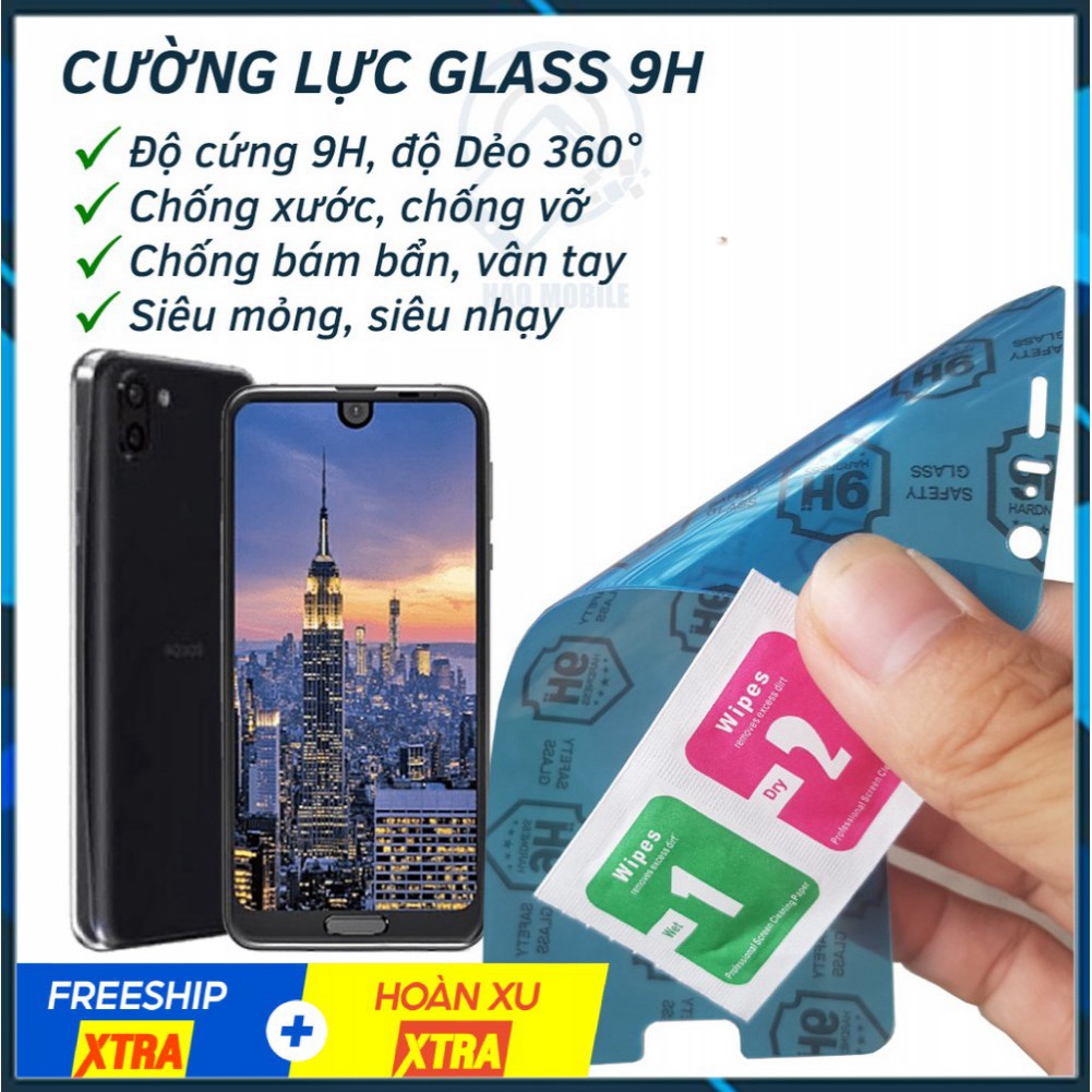 Dán cường lực dẻo nano dành cho Sharp Aquos R2
