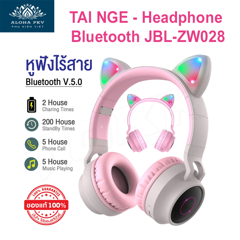 tai nghe bluetooth tai mèo