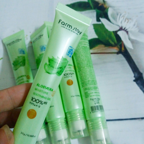 Lăn Mắt Nha đam Tri. Thâm Farmstay 100% Aloe