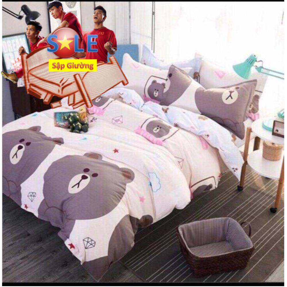 Ga Chun và 2 áo gối Đủ size 1m6x2m 1m8x2m  (revatot)