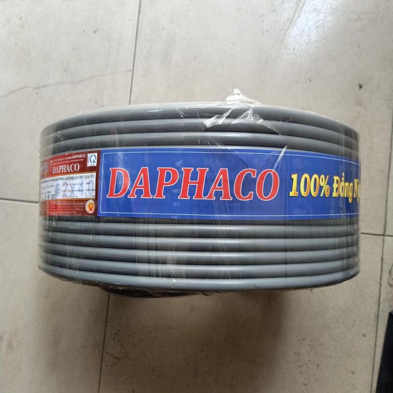Bộ 50 mét dây cáp mềm tròn FA 2x4.0 Daphaco