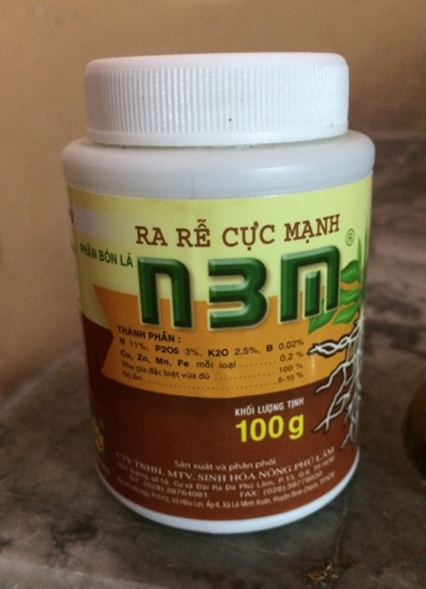 5 lọ kích rễ N3M 100g - Hàng chuẩn