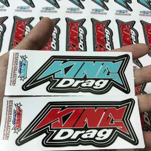 [HCM]Combo 2 logo king drag thailand stiker