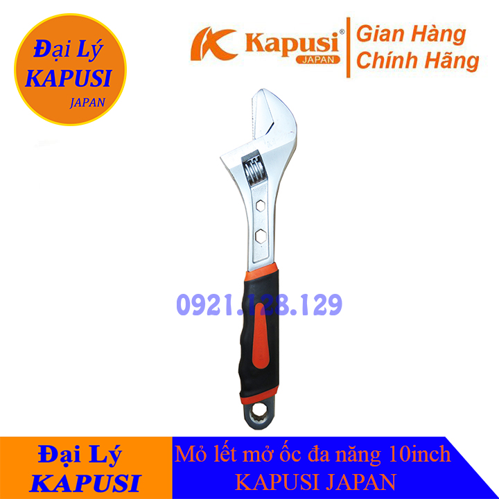 Mỏ lết, Mỏ mở ốc đa năng 10inch KAPUSI JAPAN