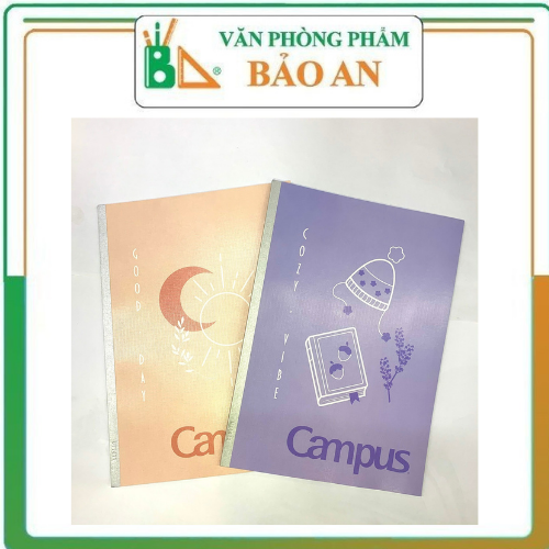 Vở kẻ ngang Campus Muted color 80 trang