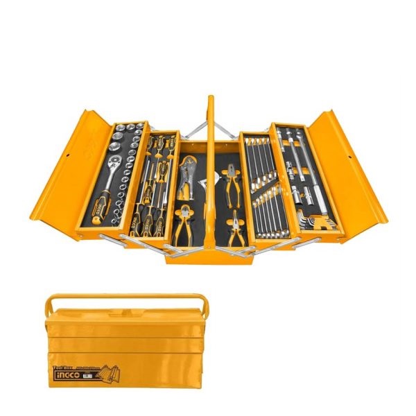 [Trả góp 0%]Bộ 59 Công Cụ Trong Hộp Săt Ingco HTCS15591