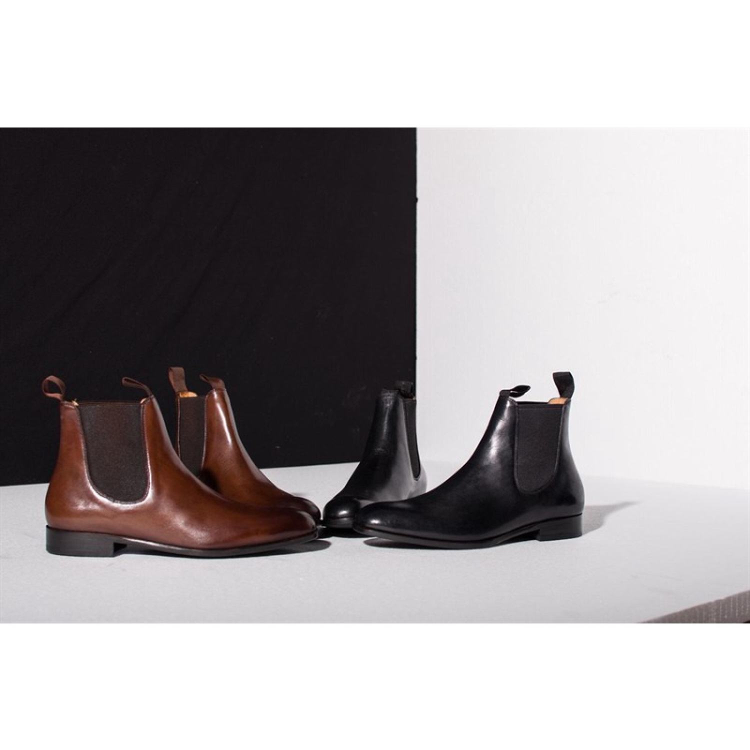 Giày Chelsea Boot Nam Cao Cấp Thương Hiệu CNES (ONE PIECE XL (CNS B 105)