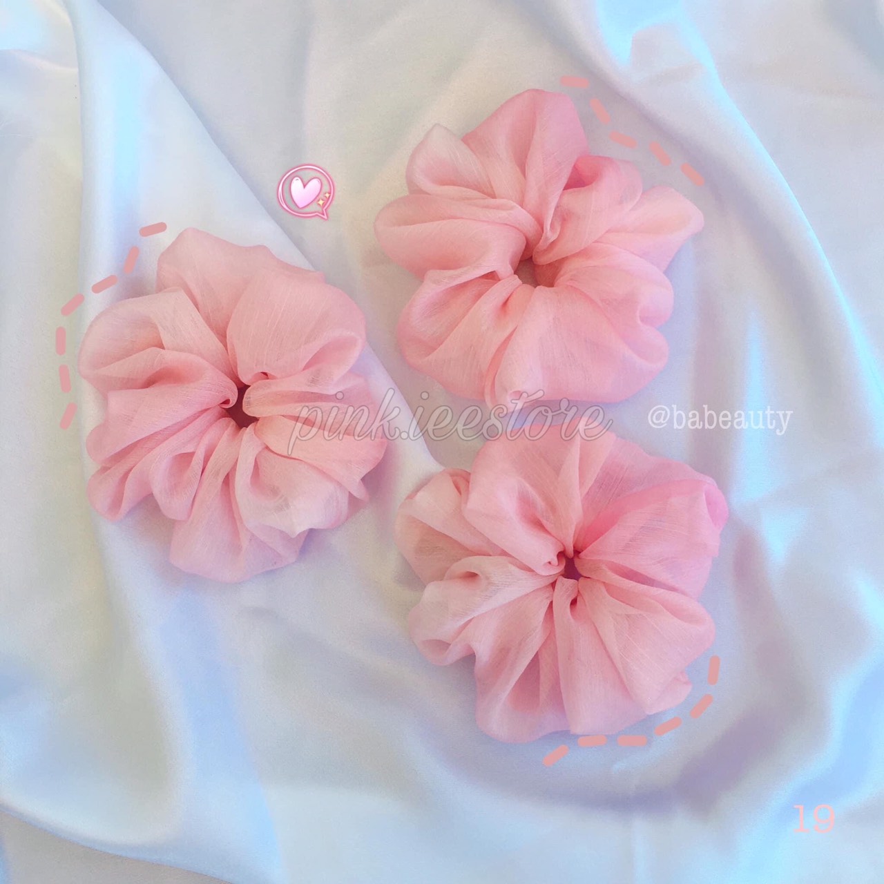 SCRUNCHIES VON TƠ SIÊU IU - CỘT TÓC HOTTREND