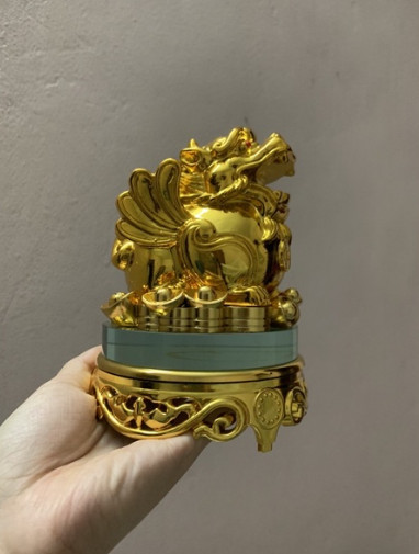 Cóc (Thiềm Thừ)/ Tỳ hưu Ngọc Phong Thủy Đế Kiếng Xoay