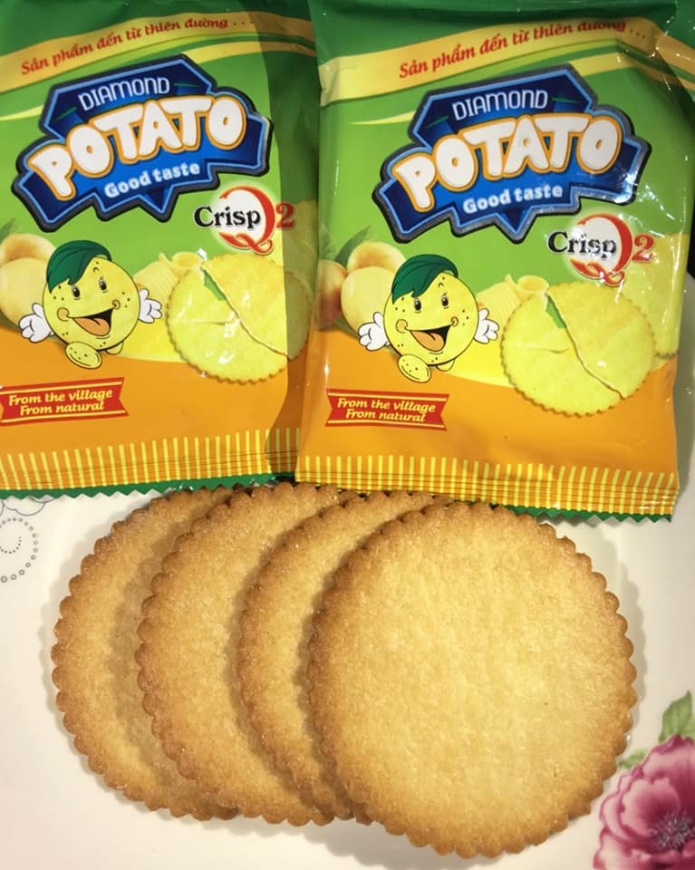 Bánh Quy Khoai Tây Mặn - Siêu Ngon 250G