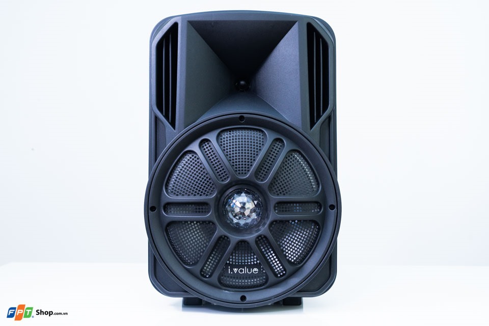 Loa Bluetooth Karaoke i.value F12-9 Trang Bị Đèn LED Rực Rỡ Sắc Màu Nổi Bật